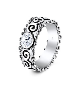 CZ Silver Ring NSR-3211